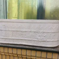 گلدان سفالی مستطیلی