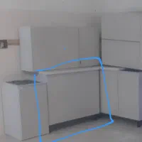 کابینت فلزی درب ام دی اف طول ۹۰