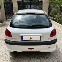 پژو ۲۰۶ بی رنگ ۹۷ تمیز