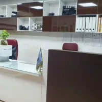 کانتر اداری و میز منشی با کمددیواری