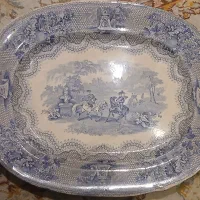 دیس چینی ژاپنی عتیقه ۷۰ ساله