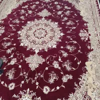 با سلام فرش ماشینی 12متری نگین ابریشم