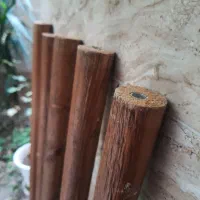 میله پرده چوبی