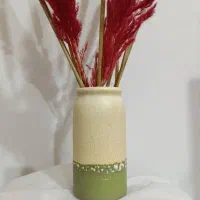 گلدون استوانه ای سرامیکی