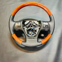 هیدروگرافی چوب چرم فرمان تودوزی حک لیزر رنگ قطعات