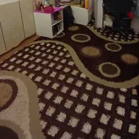 گلیم فرش پرزدار اتاق و آشپزخانه ۶متری