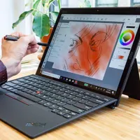 سرفیس جذابLenovoمدلX1 سیم کارت خور با قلم اورجینال