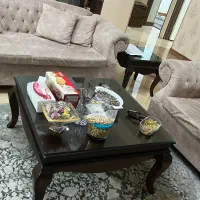 مبل راحتی کاملا سالم|مبلمان خانگی و میز عسلی|کرج, کوی بعثت|دیوار