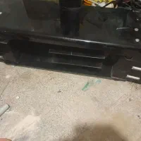 میز تلوزیون شیشه ای