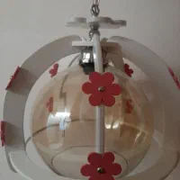 لوستر چوبی کودک نونو|لوستر و چراغ آویز|کرمانشاه, |دیوار