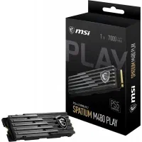 SSD MSI Spatium M480 Play PS5 یک ترابایت