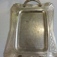 دو عدد سینی|ظروف سرو و پذیرایی|مشهد, شهرک لشکر (شهرک غرب)|دیوار