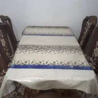 میز غذاخوری سلطنتی شش نفره