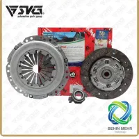 دیسک و صفحه پری دمپر 6فنر دوبل KAWE پژو405و زانتیا