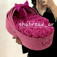 باکس و دسته گلِ رز ربانی|گل و گیاه طبیعی|رباطکریم, رباطکریم|دیوار