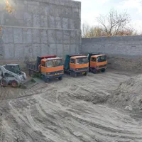 نخاله خاور بابکت.مینی بیل کندن استخر