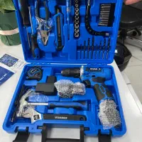 دریل شارژی همراه ابزار ۴۰ پارچه قیمت مناسب