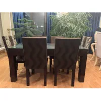 میز نهار خوری ۶ نفره چوبی