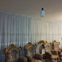 پرده تقریبا۱۸مترگیپوروسفیدرنگ|پرده، رانر، رومیزی|مرند, |دیوار