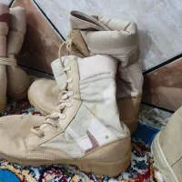 پوتین مرزبانی سایز ۴۲ و اورکت سایز ۲ و ۳|لباس|حمیدیه, |دیوار