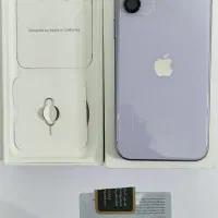 ایفون ۱۱نرمال۱۲۸گیک بدون مشابه دوسیم باتری80فابریک