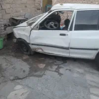 ماشین  پراید  تصادفی مدل ۸۴