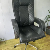 صندلی ادرای چرم|مبلمان اداری|علی‌آباد کتول, |دیوار