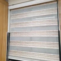 تولیدی پرده اداری مسکونی تجاری زبرا و کرکره فلزی|پرده، رانر، رومیزی|رشت, انصاری|دیوار