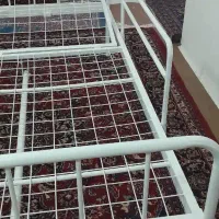 تخت بیمارستانی نو همراه تشک|تخت و سرویس خواب|مشهد, جانباز|دیوار