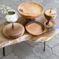 سرویس پذیرایی چوب گردو