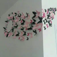 پروانه های تزیینی|صنایع دستی و سایر لوازم تزئینی|لردگان, |دیوار