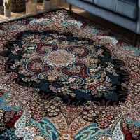 یک تخته فرش ۹متری|فرش|آستانه اشرفیه, |دیوار