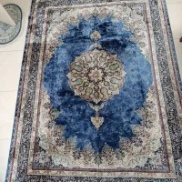 فرش دستباف گونه ابریشم قم