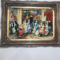 تابلو فرش طرح دستباف