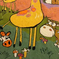 فرش اتاق کودک درحد نو|فرش|بندرعباس, |دیوار