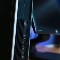 کامپیوتر حسابداریHP/رم8/SSD128/مانیتور19/پک کامل|رایانه رومیزی|تهران, بلورسازی|دیوار