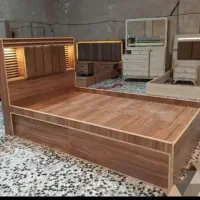 تخت خواب همراه تشک دونفره