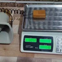 ترازو دیجیتال و بلندگو