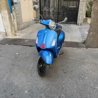 Vespa hpe250 cc gts وسپا ابی مات ۱۳۹۹ مدل|موتورسیکلت|تهران, الهیه|دیوار