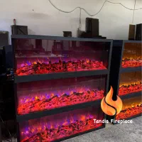 شومینه برقی دکوراتیو|بخاری، هیتر، شومینه|باغستان, |دیوار