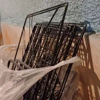 مشبک قفسه فلزی جا کتابی و جا کفشی