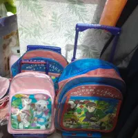کیف چرخدار مدرسه ی بزرگ وکوچک