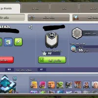 فروش اکانت کلش آف کلنز|کنسول، بازی ویدئویی و آنلاین|اهواز, کوی مهدیس|دیوار