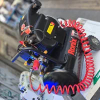 پمپ باد ۲۵ لیتری رونیکس در حد آکبند 120psi|ماشین‌آلات صنعتی|تهران, عبدل‌آباد|دیوار