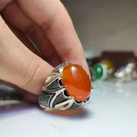 انگشتر های آبکاری نقره نگین اصلی|بدلیجات|نیشابور, شهرک ولیعصر|دیوار