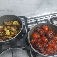 قابلمه و ماهی تابه