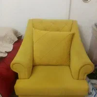 دو دست مبل راحتی فروش به دلیل اسباب کشی و نبودن جا|مبلمان خانگی و میز عسلی|تبریز, |دیوار