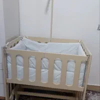 تخت نوزاد کاملا نو|اسباب و اثاث بچه|شال, |دیوار