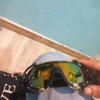 عینک حرفه ای هم آفتابی هم اسکی