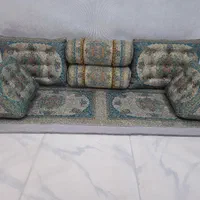 پخش ست سنتی ترمه زرکبافت اصل|پشتی|کرج, باغستان|دیوار